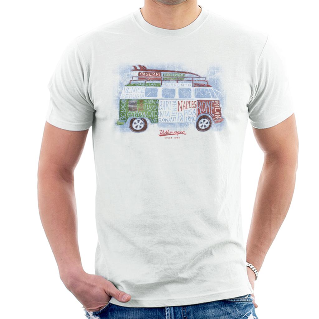 Volkswagen Italy Euro Football Camper Men's T-Shirt product image 1