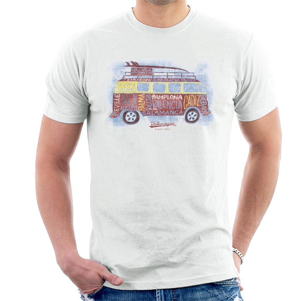 Volkswagen Spain Euro Football Camper Men's T-Shirt product image 1