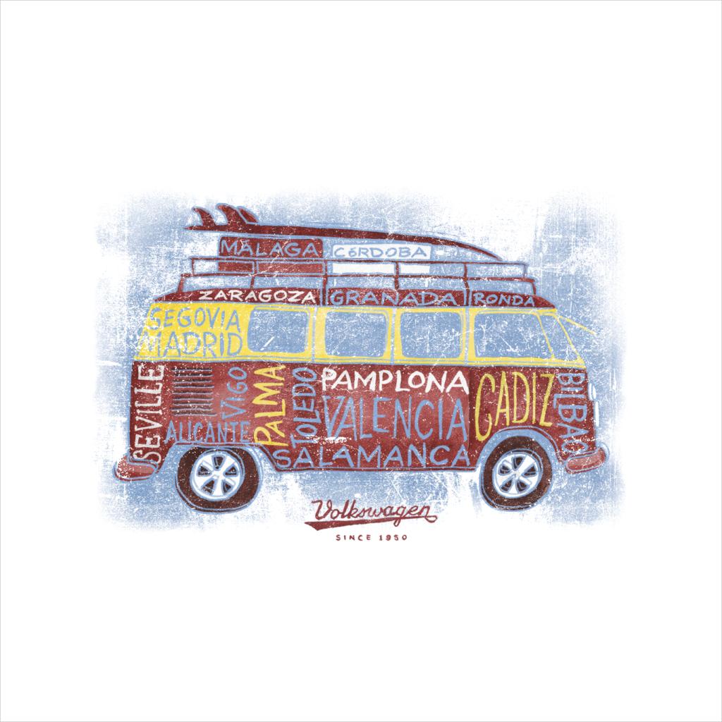 Volkswagen Spain Euro Football Camper Men's T-Shirt product image 2