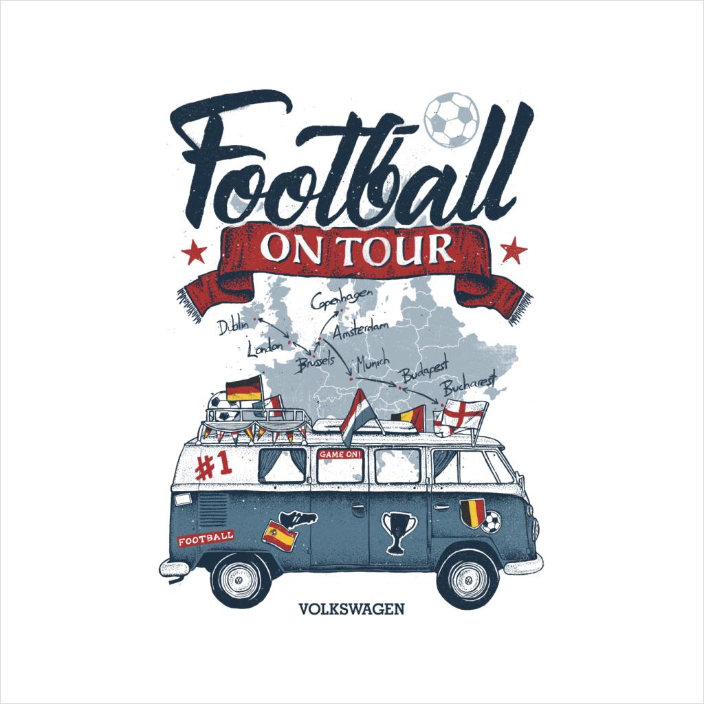 Volkswagen Euro Football On Tour Camper Men's T-Shirt product image 2
