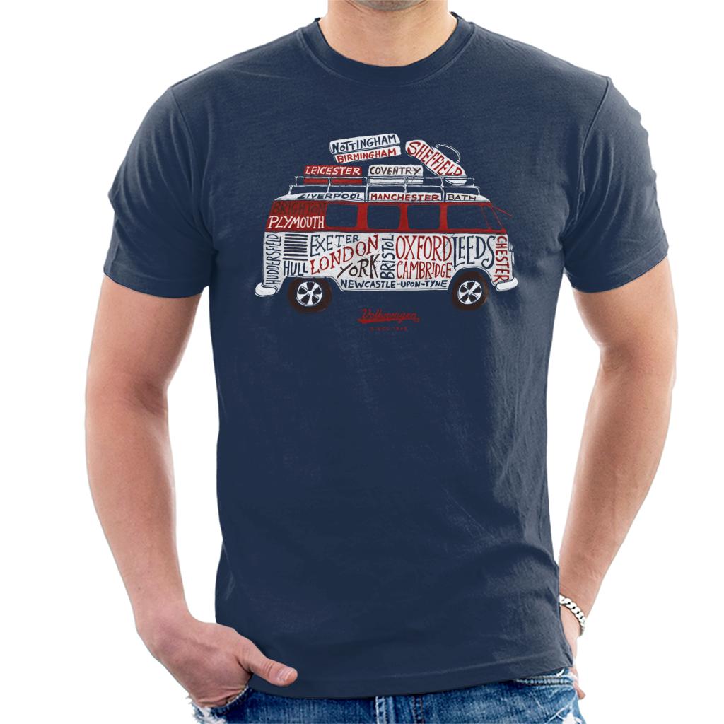 Volkswagen England Euro Football Camper Men's T-Shirt product image 1
