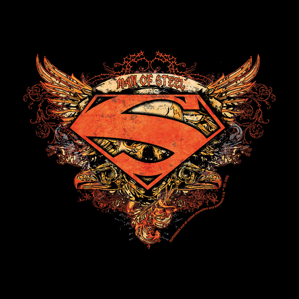 Superman Wings Tattoo Man Of Steel Men's T-Shirt product image 2