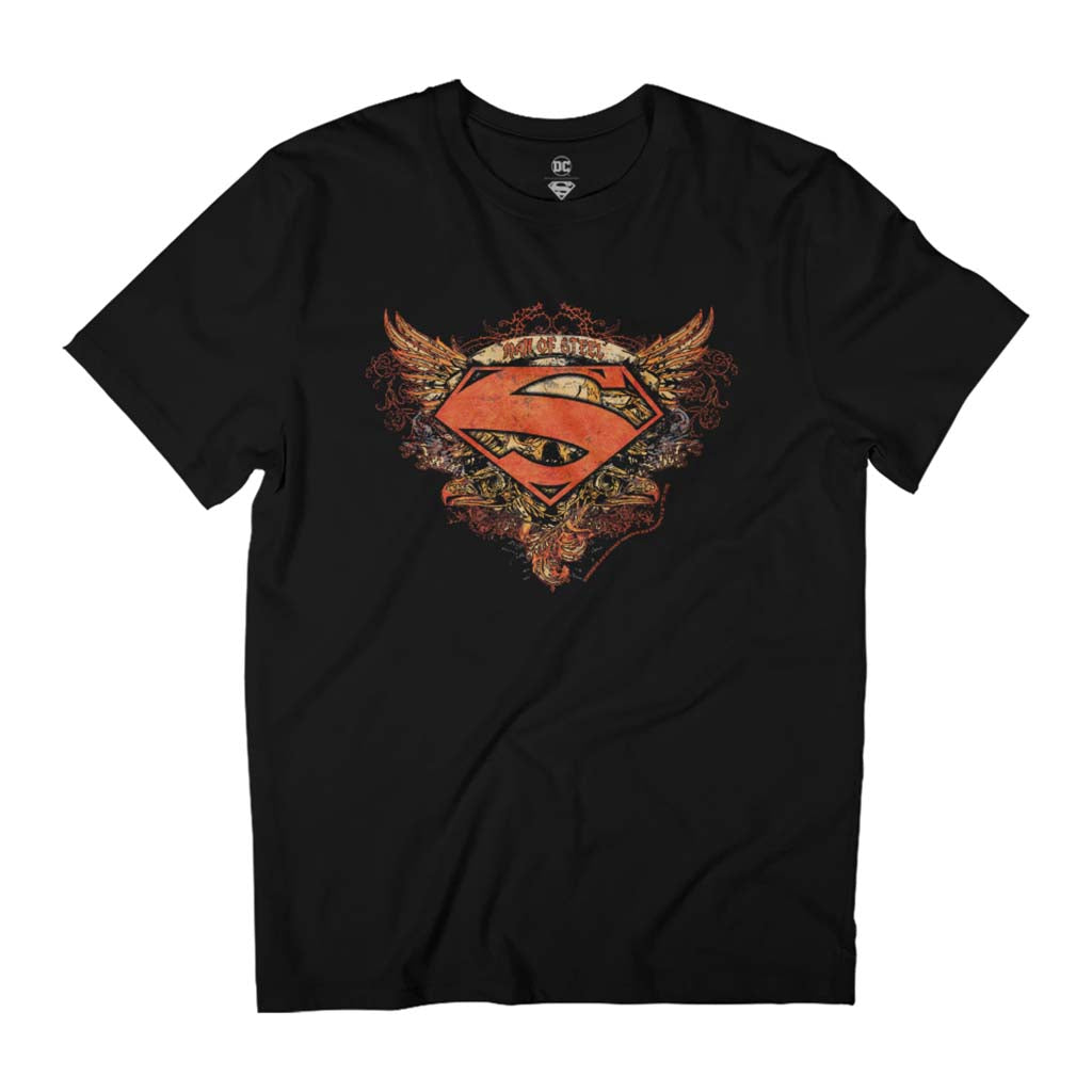 Superman Wings Tattoo Man Of Steel Men's T-Shirt product image 1