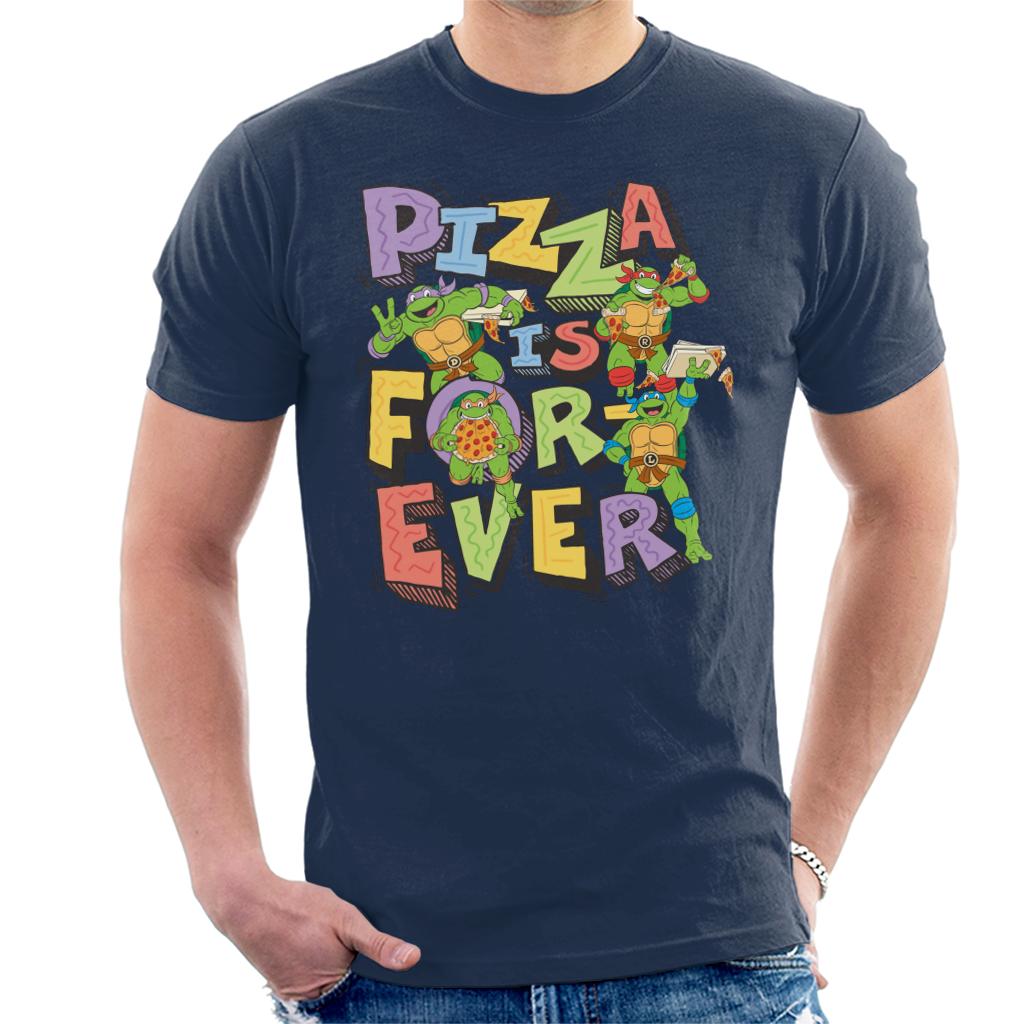 Teenage Mutant Ninja Turtles Pizza Is Forever Men's T-Shirt product image 1