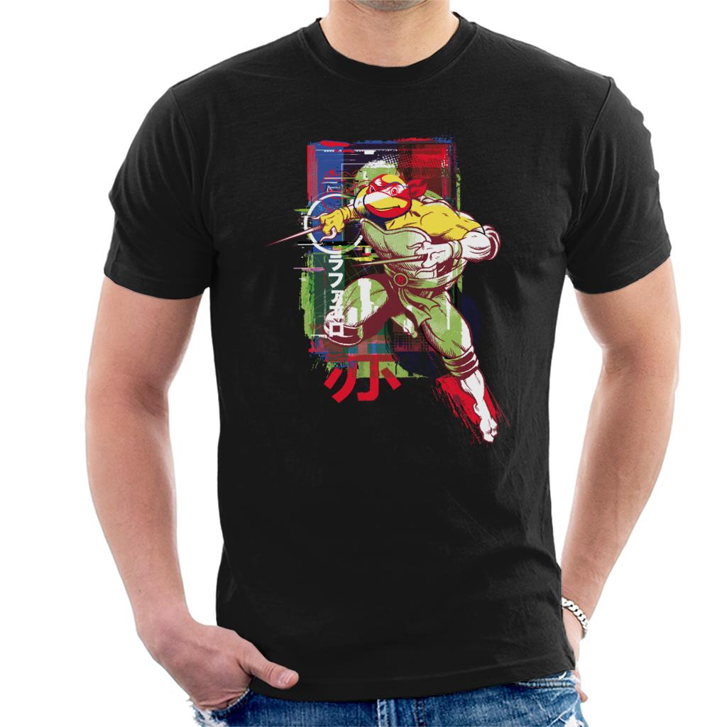 Teenage Mutant Ninja Turtles Raphael Kanji Men's T-Shirt product image 1