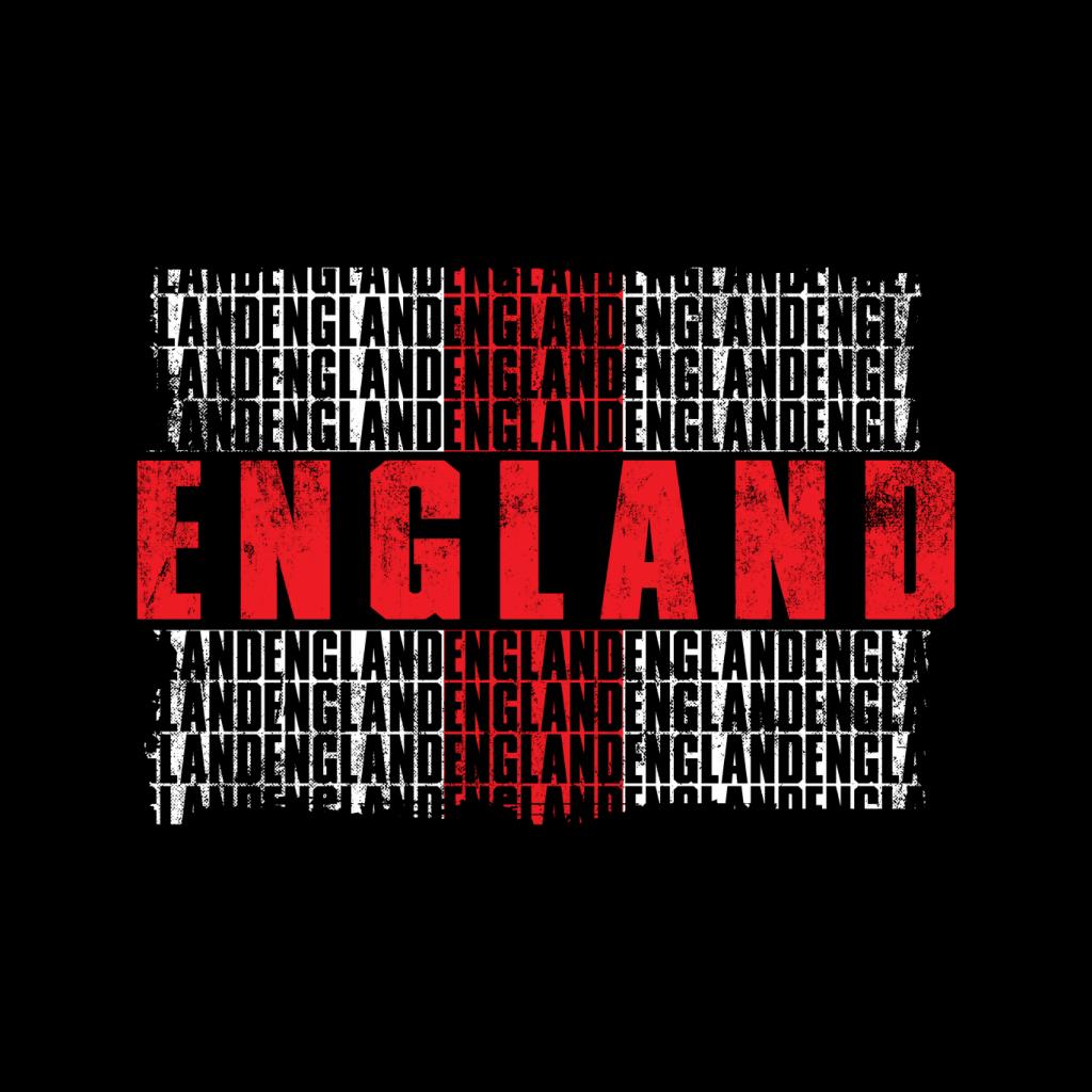 England Cascade Flag Euro Football Men's T-Shirt product image 2