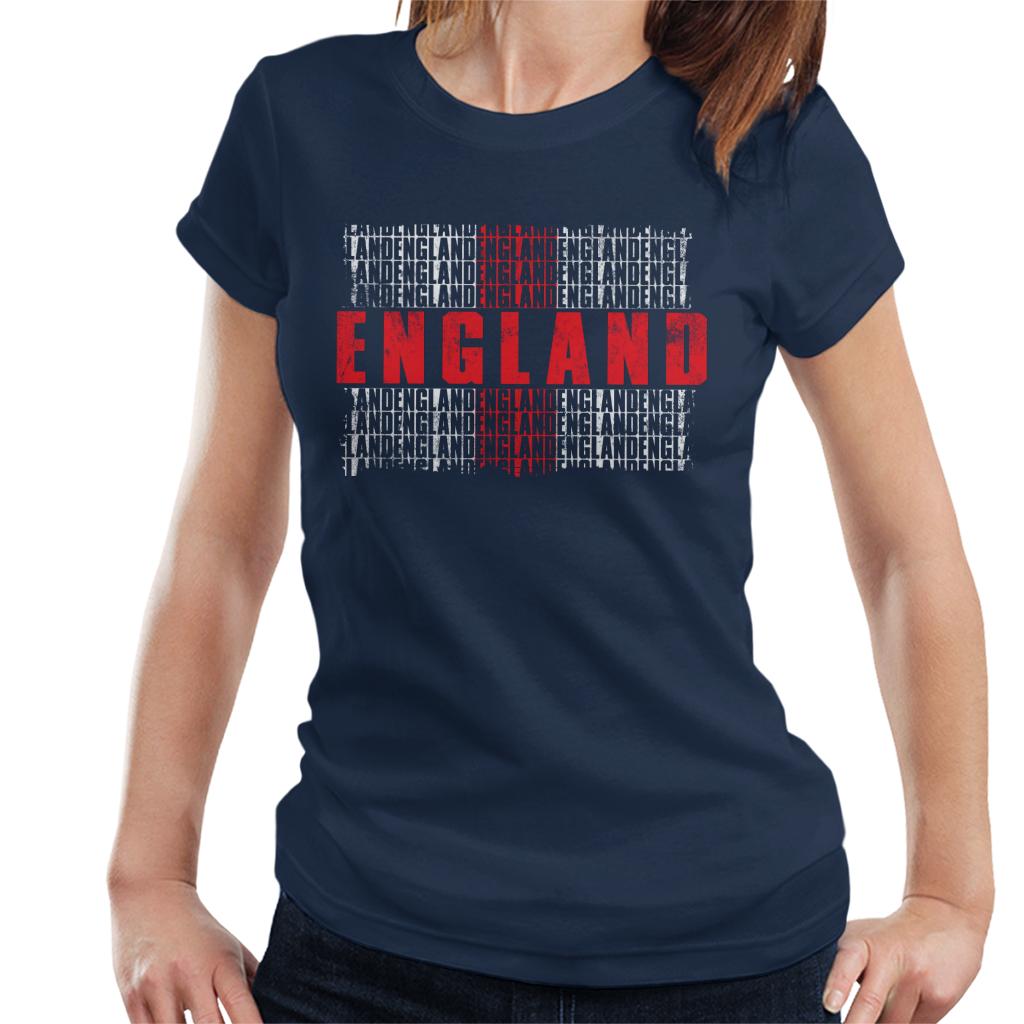 England Cascade Flag Women's T-Shirt product image 1
