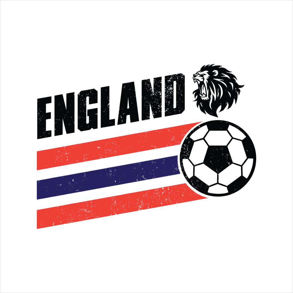 England Lion Head Euro Football Stripe Women's T-Shirt product image 2