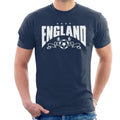 England White Print Euro Football Banner Men's T-Shirt product image 1