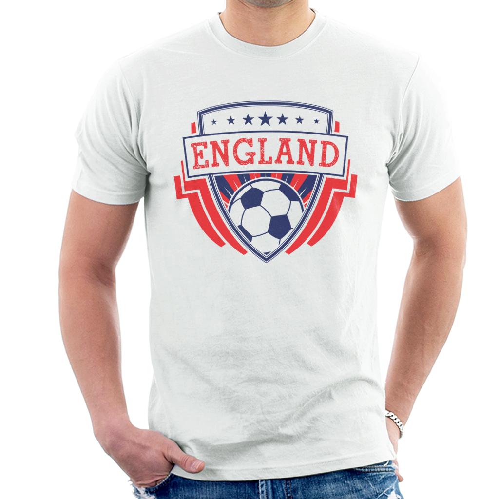 England Emblem Badge Euro Football Men's T-Shirt product image 1