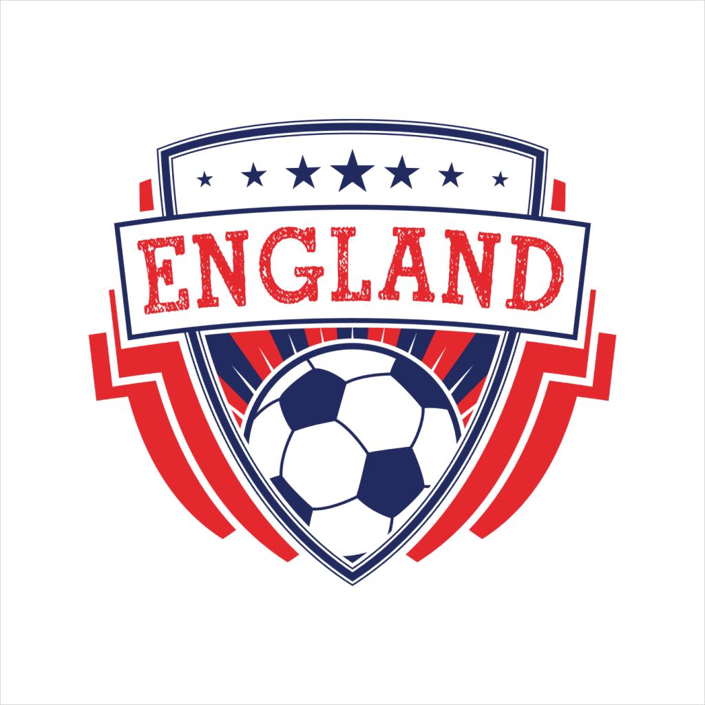 England Emblem Badge Euro Football Men's T-Shirt product image 2