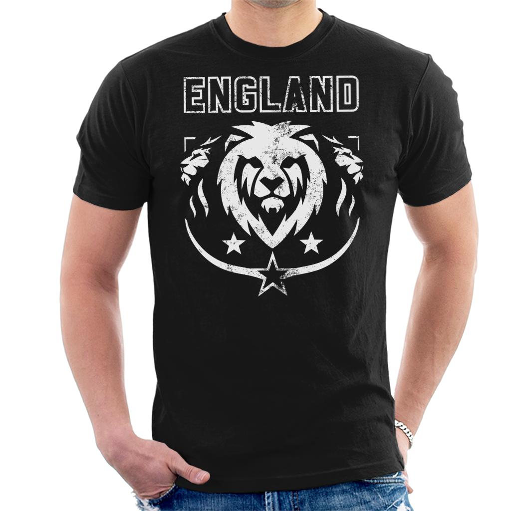 England White Print Lion Trio Stars Euro Football Men's product image 1