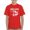 England Paint Splatter Euro Football Kid's T-Shirt product image 1