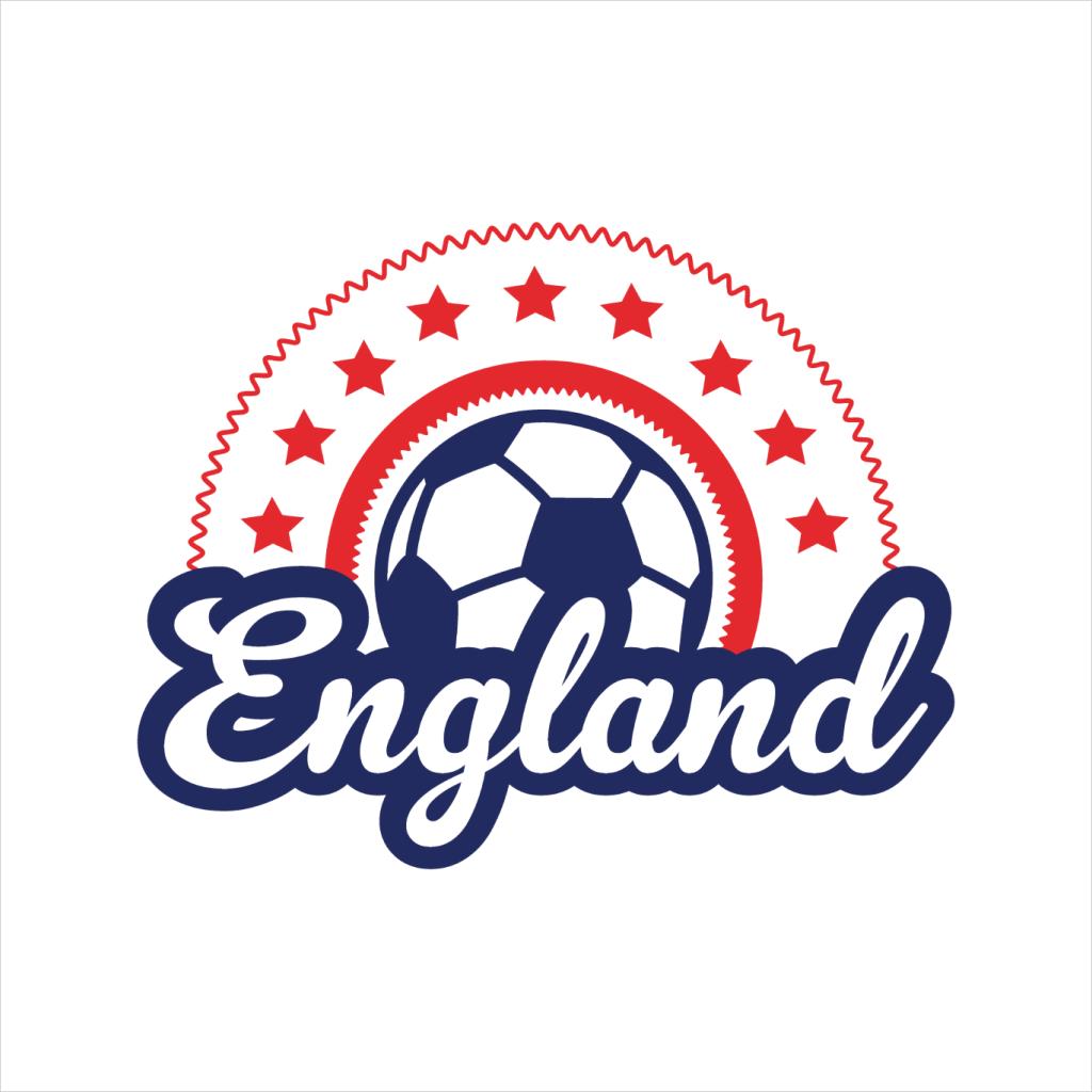 England Star Euro Football Outline Women's T-Shirt product image 2