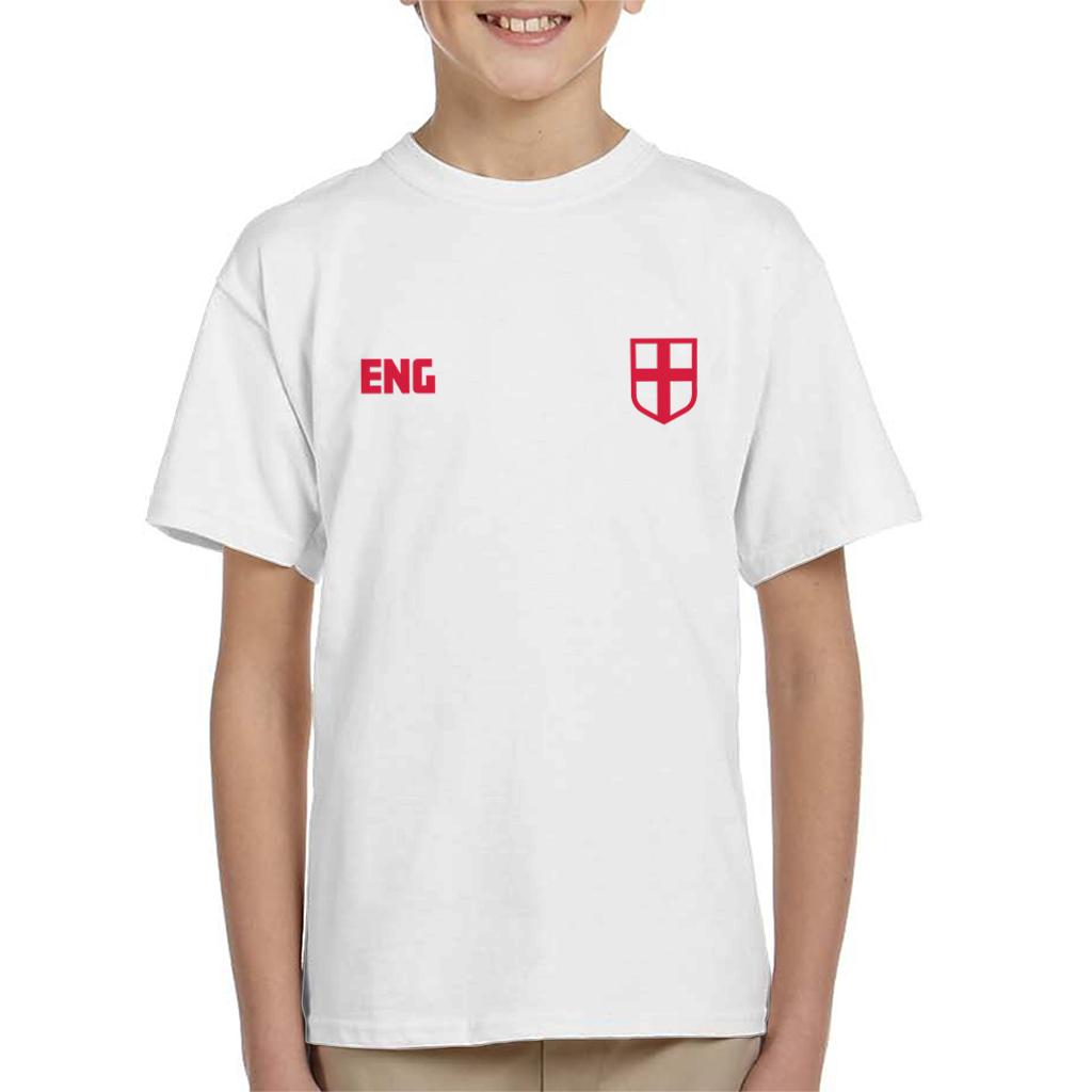 England Euro Football Kit Style Kid's T-Shirt product image 1