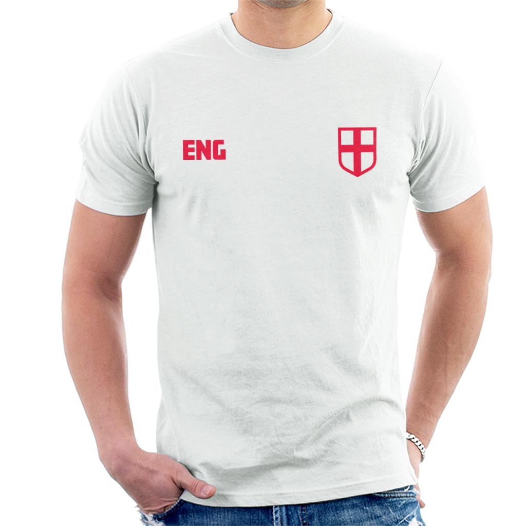 England Euro Football Kit Style Men's T-Shirt product image 1