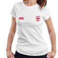 England Euro Football Kit Style Women's T-Shirt product image 1