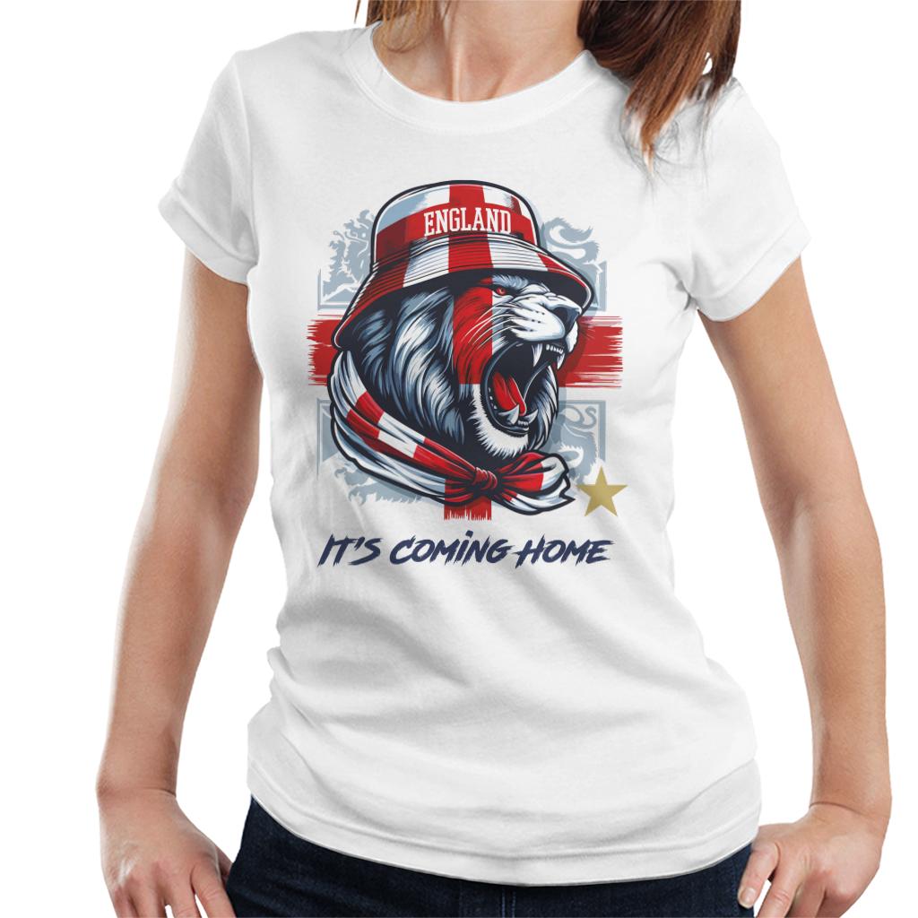 England It's Coming Home Lion Roar Euro Football Women's product image 1