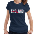 England Flag Text Euro Football Women's T-Shirt product image 1