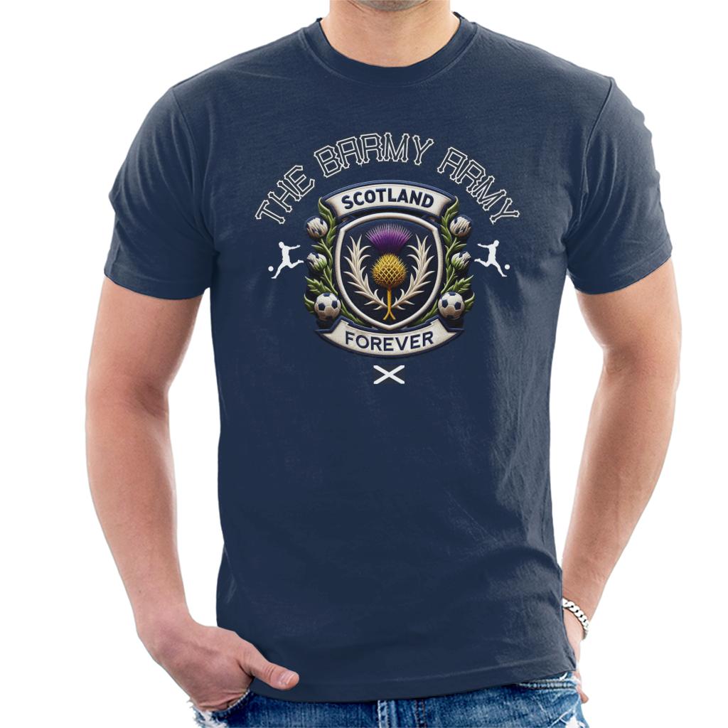 Scotland Forever The Barmy Army Euro Football Men's T-Shirt product image 1