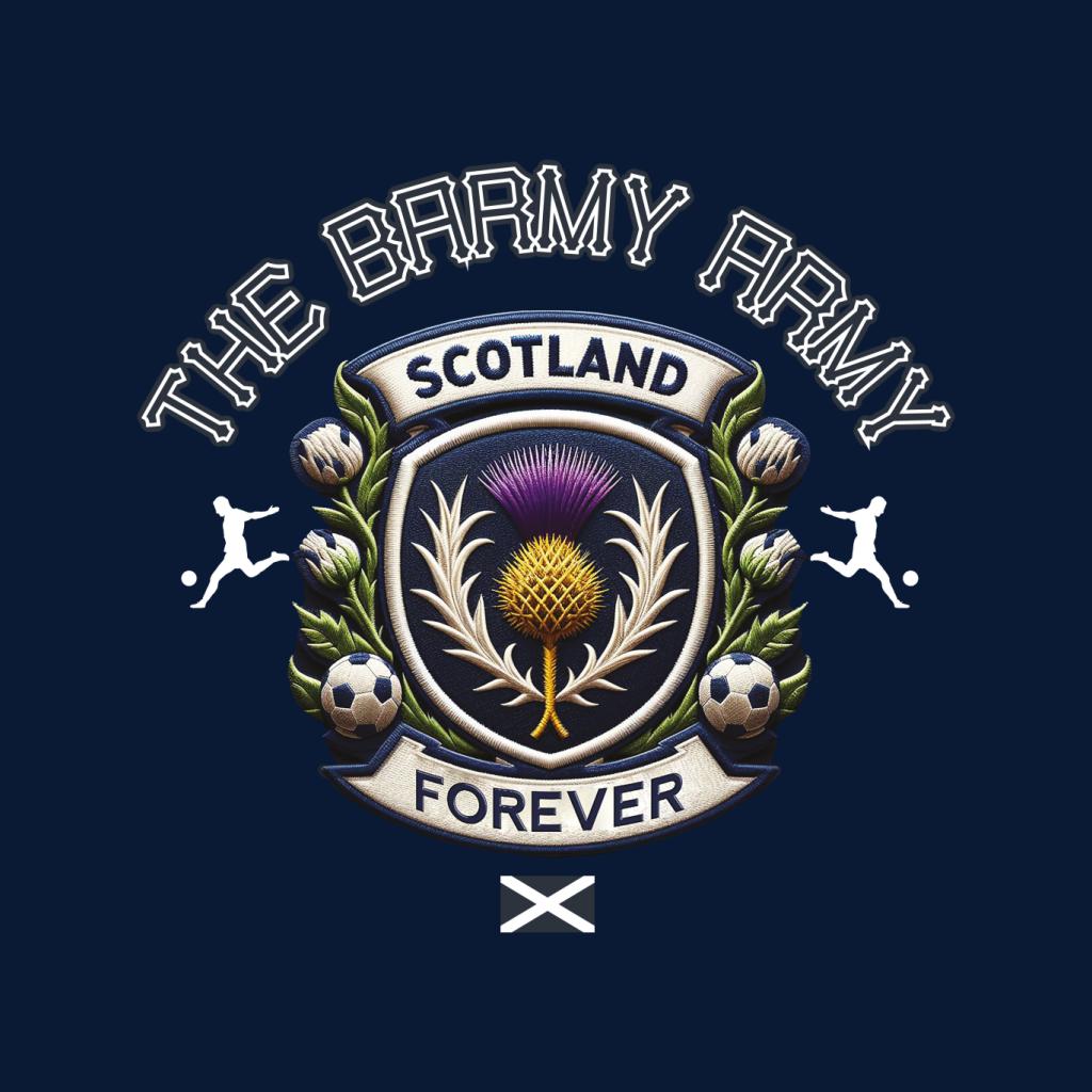 Scotland Forever The Barmy Army Euro Football Men's T-Shirt product image 2