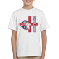 England Lion Red Cross Euro Football Kid's T-Shirt product image 1