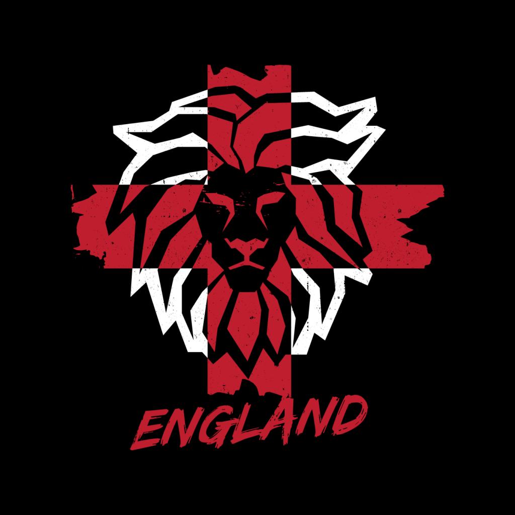 England Lion Mane Outline Euro Football Women's T-Shirt product image 2