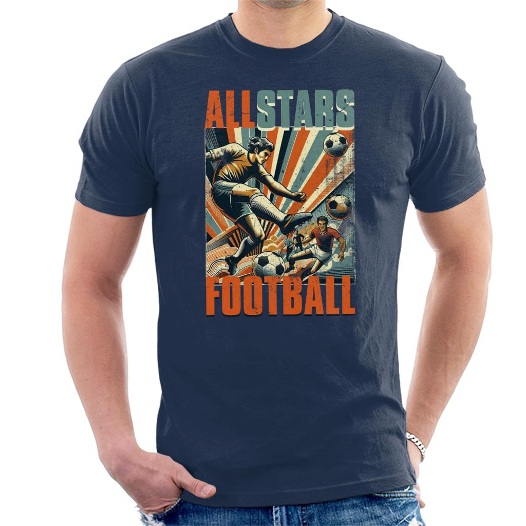 All Stars Retro Euro Football Men's T-Shirt product image 1