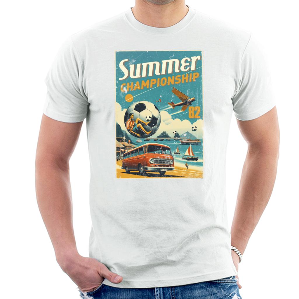 Summer Championship 1982 Retro Football Men's T-Shirt product image 1