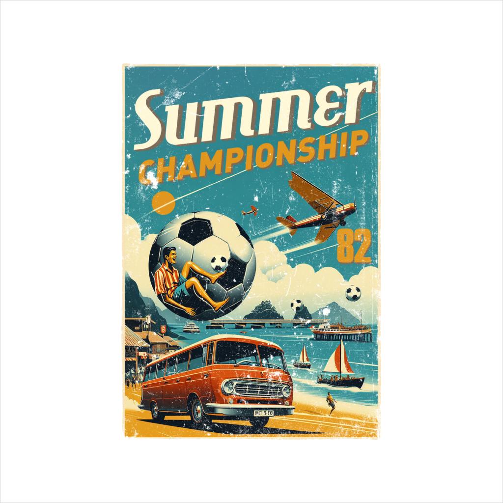 Summer Championship 1982 Retro Football Men's T-Shirt product image 2