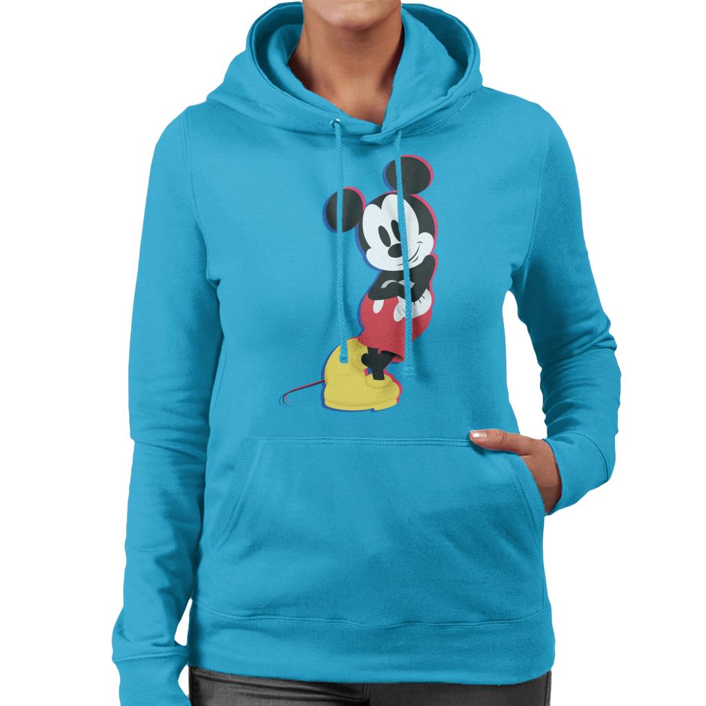 Disney Mickey Mouse Lean Women's Hooded Sweatshirt product image 6