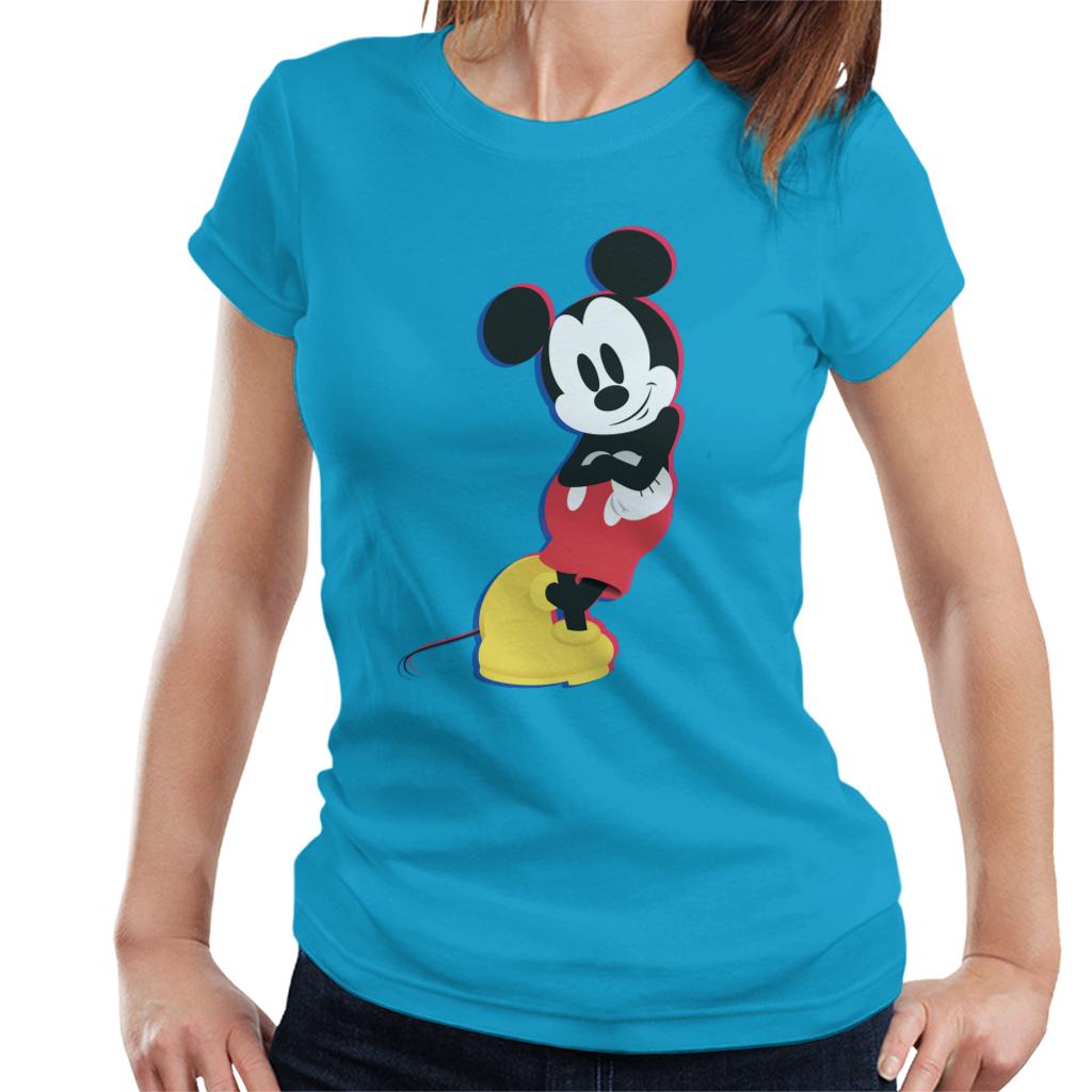 Disney Mickey Mouse Lean Women's T-Shirt product image 6