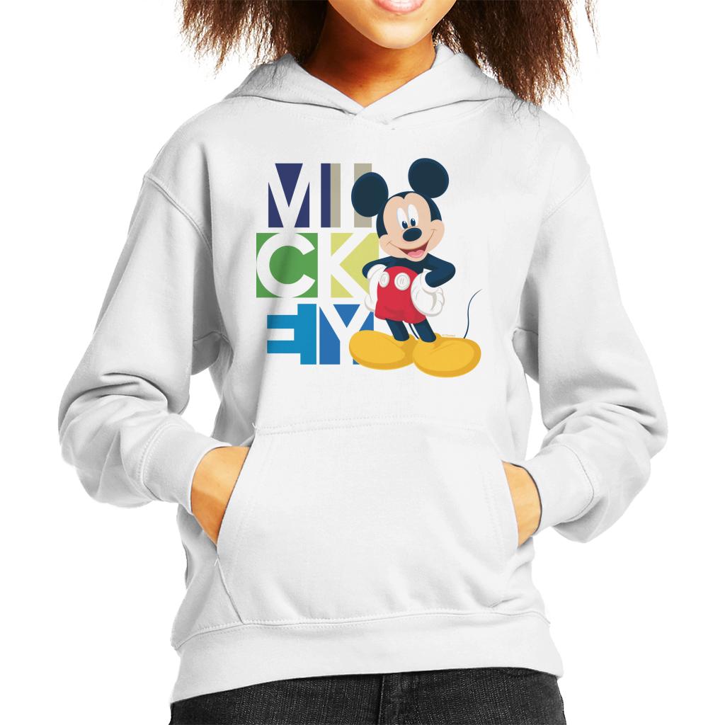 Disney Mickey Mouse Pose Kid's Hooded Sweatshirt product image 4