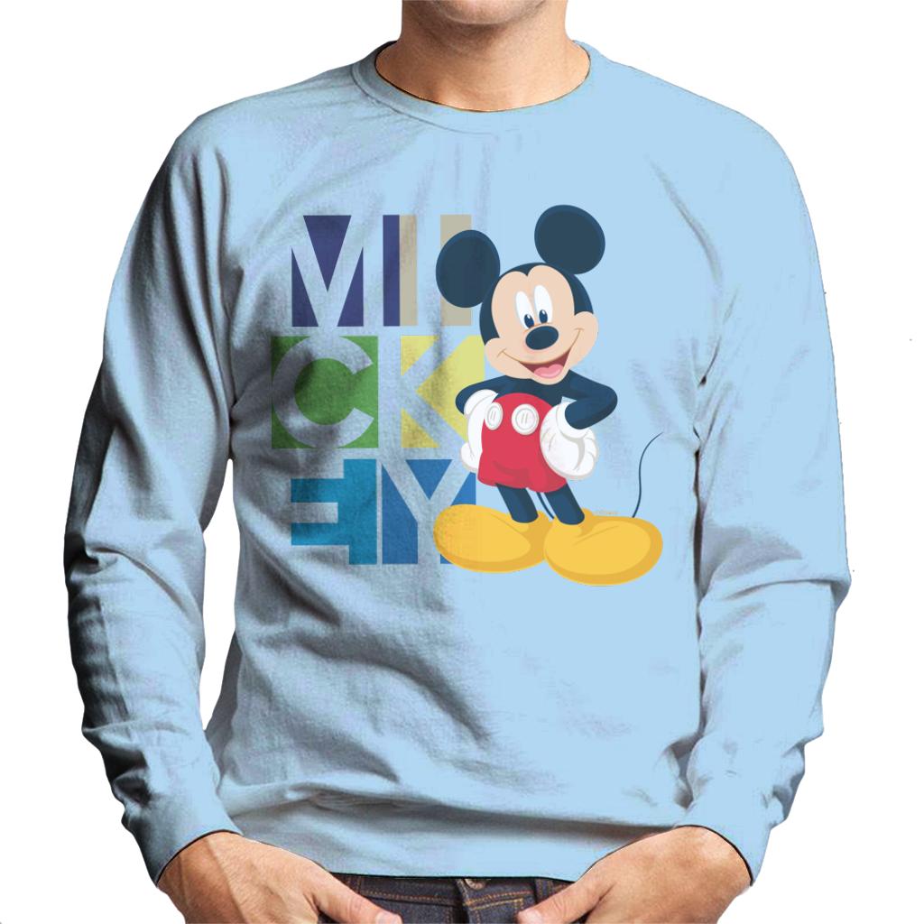 Disney Mickey Mouse Pose Men's Sweatshirt product image 4