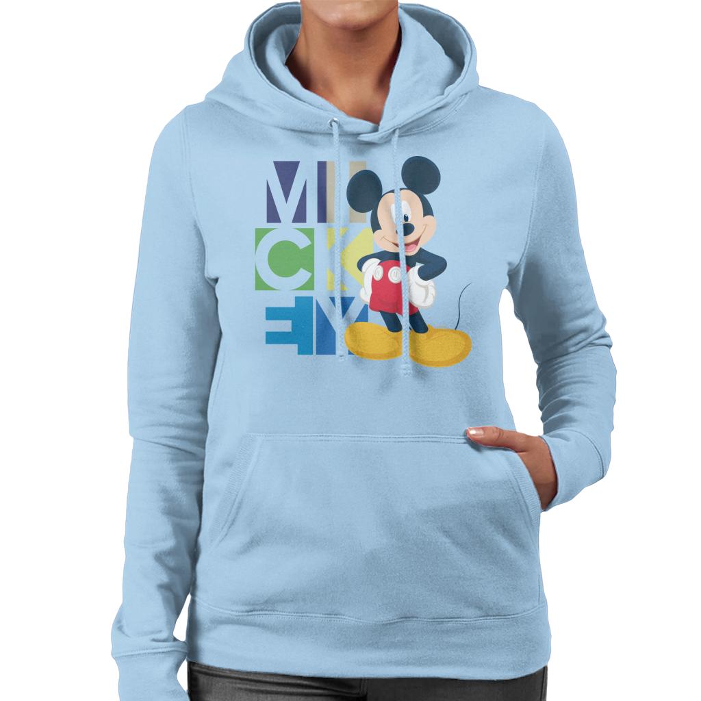 Disney Mickey Mouse Pose Women's Hooded Sweatshirt product image 4