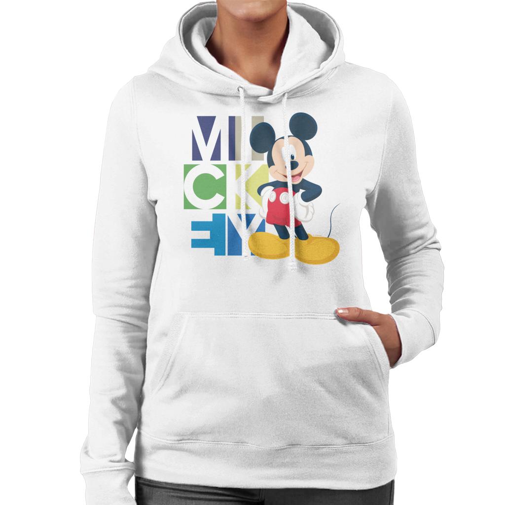Disney Mickey Mouse Pose Women's Hooded Sweatshirt product image 1