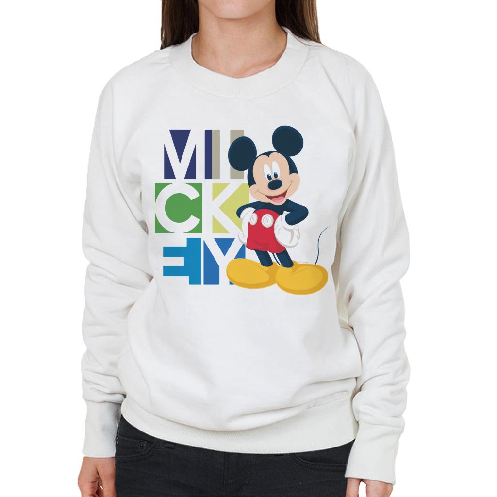 Disney Mickey Mouse Pose Women's Sweatshirt product image 1