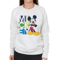 Disney Mickey Mouse Pose Women's Sweatshirt product image 1