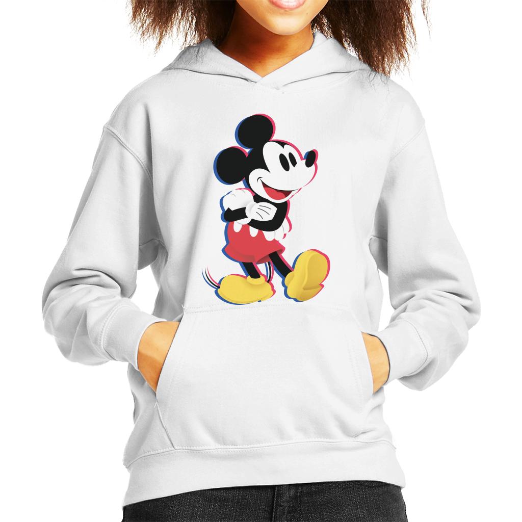 Disney Mickey Mouse Arms Folded Kid's Hooded Sweatshirt product image 4