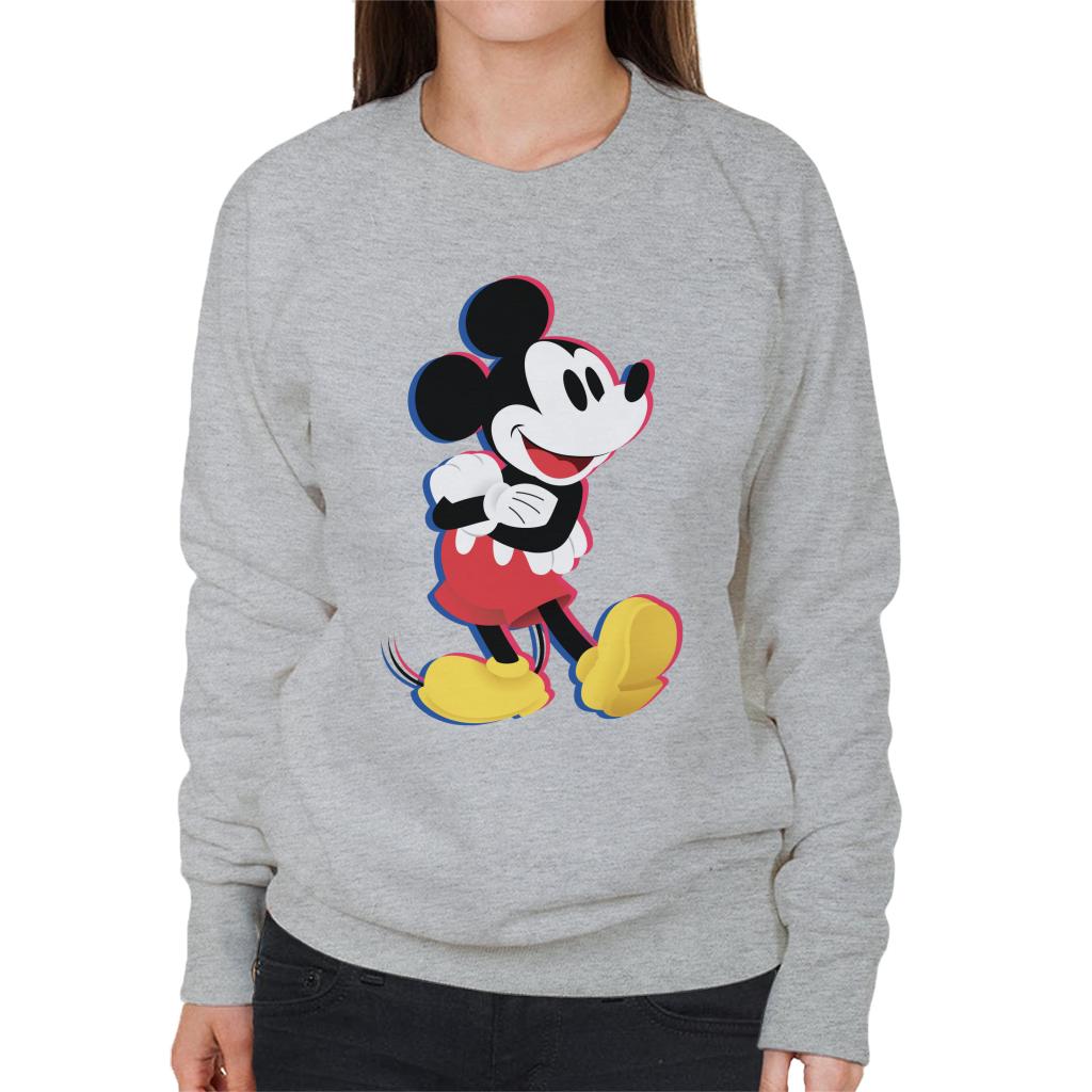 Disney Mickey Mouse Arms Folded Women's Sweatshirt product image 1