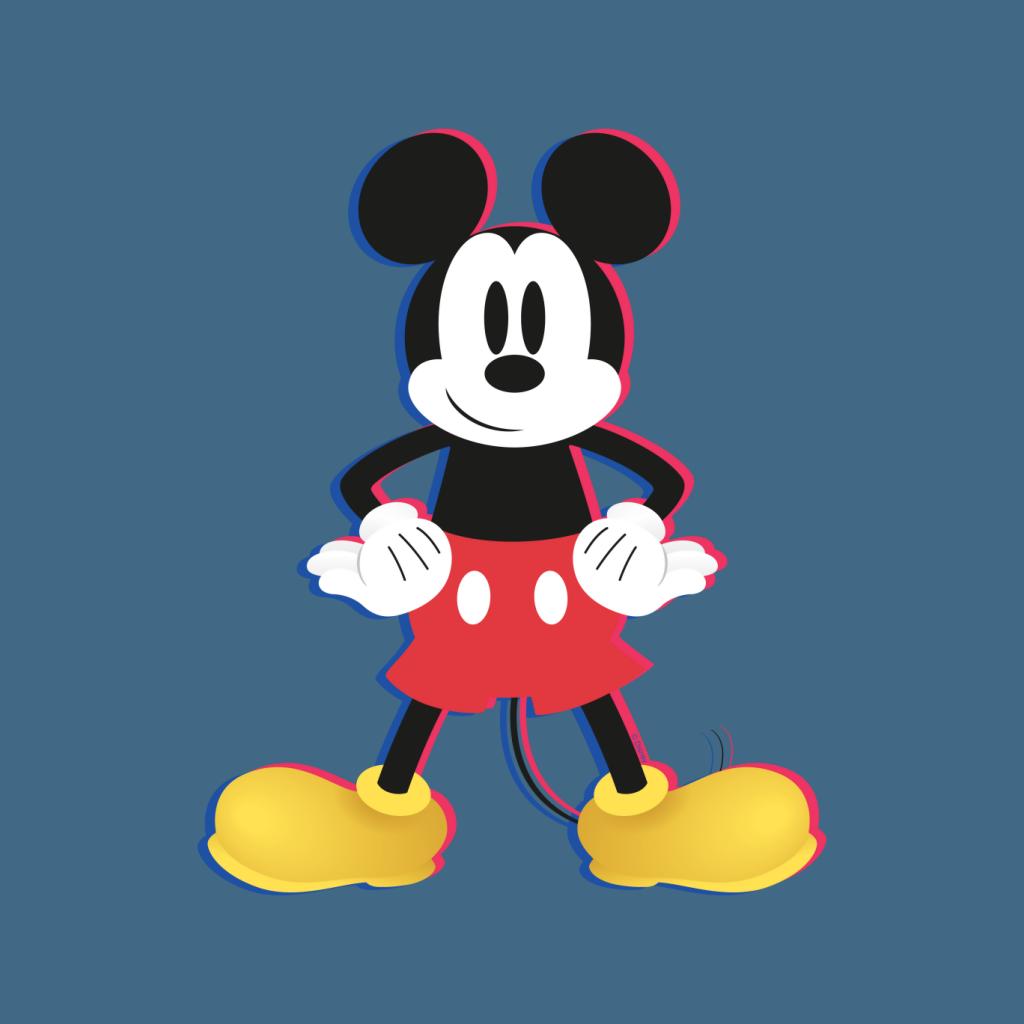 Disney Mickey Mouse 3D Effect Pose Women's Hooded Sweatshirt product image 7