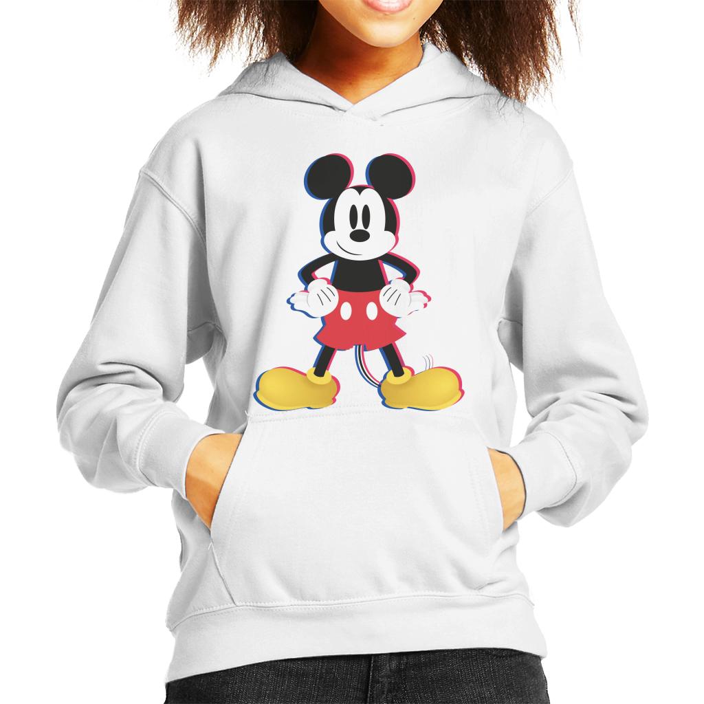 Disney Mickey Mouse 3D Effect Pose Kid's Hooded Sweatshirt product image 4