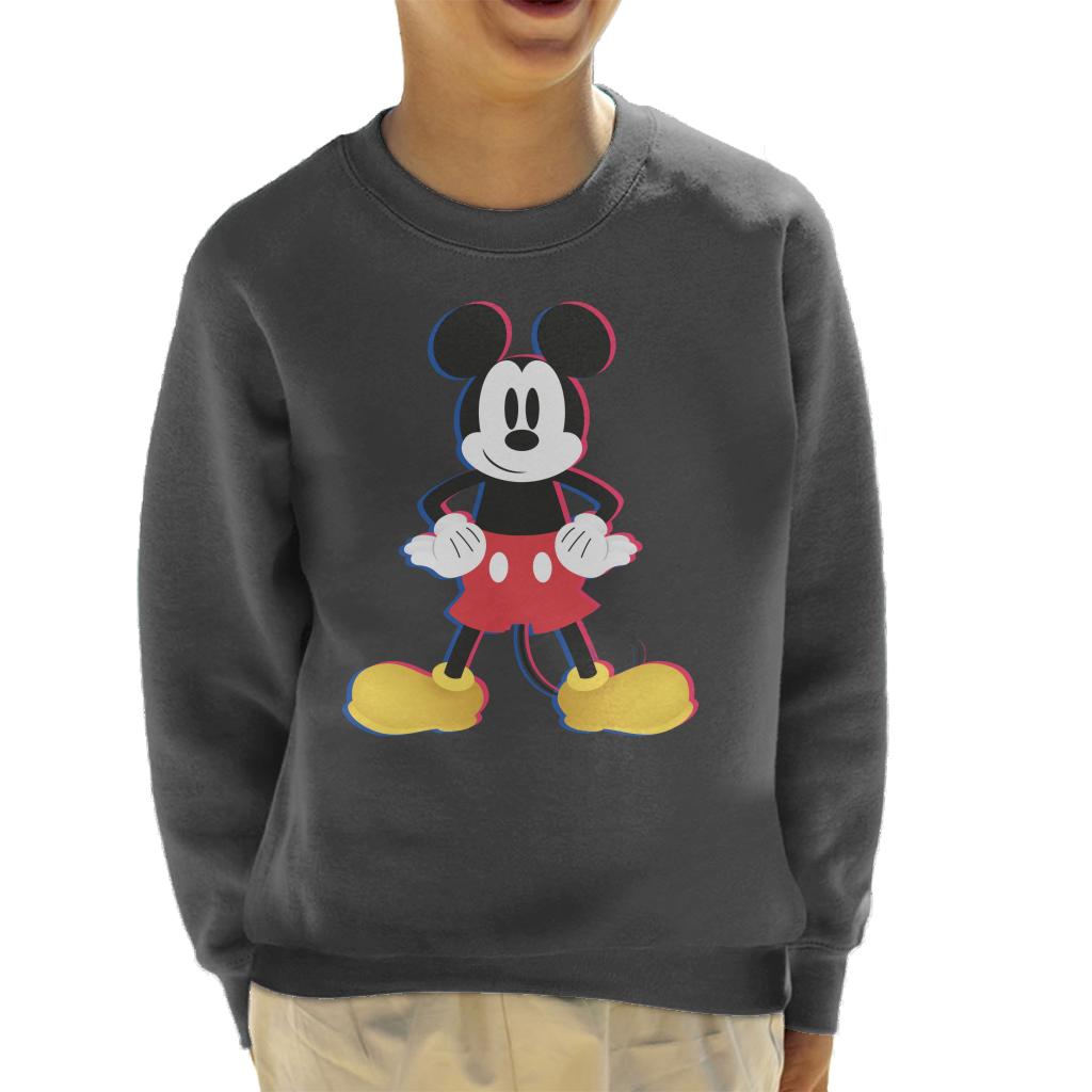 Disney Mickey Mouse 3D Effect Pose Kid's Sweatshirt product image 1