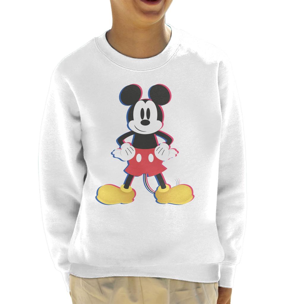 Disney Mickey Mouse 3D Effect Pose Kid's Sweatshirt product image 4