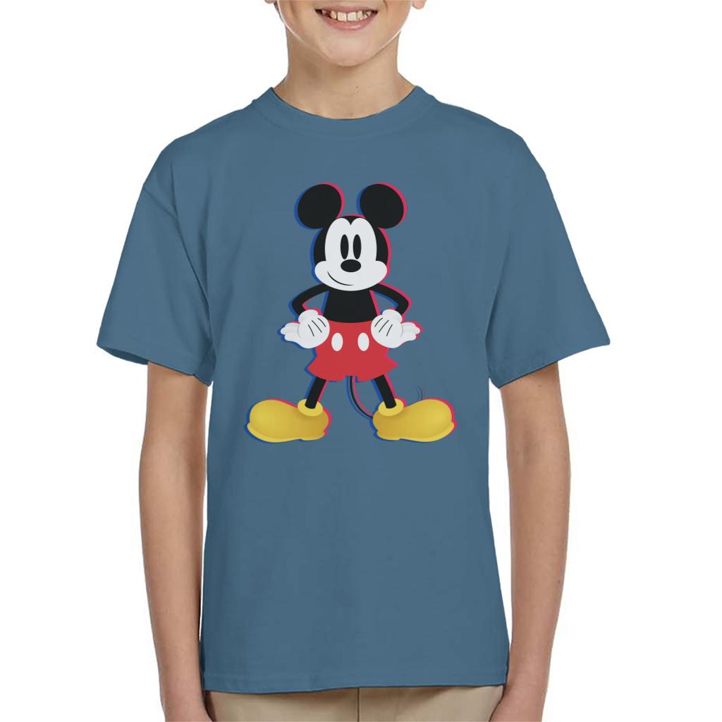 Disney Mickey Mouse 3D Effect Pose Kid's T-Shirt product image 6