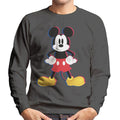 Disney Mickey Mouse 3D Effect Pose Men's Sweatshirt product image 1