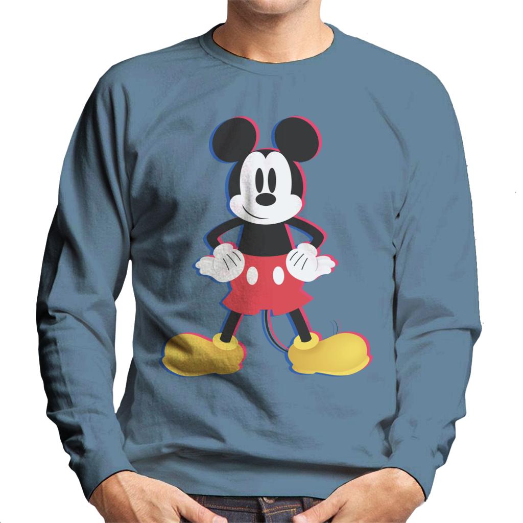 Disney Mickey Mouse 3D Effect Pose Men's Sweatshirt product image 6