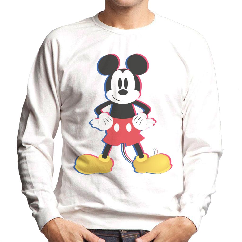 Disney Mickey Mouse 3D Effect Pose Men's Sweatshirt product image 4