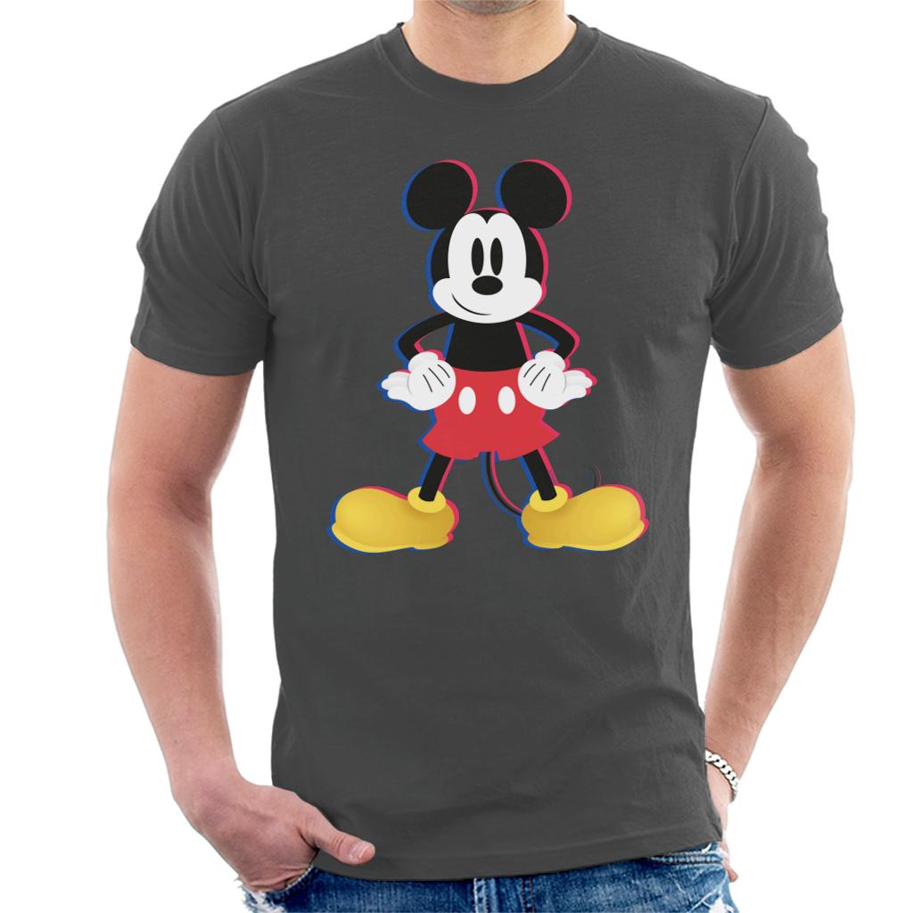 Disney Mickey Mouse 3D Effect Pose Men's T-Shirt product image 1