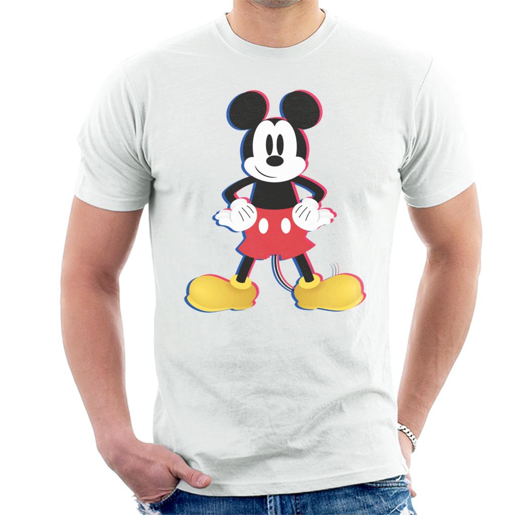 Disney Mickey Mouse 3D Effect Pose Men's T-Shirt product image 4